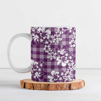 Hibiscus Pakala Sweetie Purple Ceramic Mug Tropical Floral Stylized - Polynesian Pride