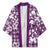 Hibiscus Pakala Sweetie Purple Kimono Tropical Floral Stylized - Polynesian Pride
