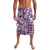 Hibiscus Pakala Sweetie Purple Lavalava Tropical Floral Stylized - Polynesian Pride
