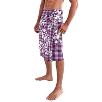 Hibiscus Pakala Sweetie Purple Lavalava Tropical Floral Stylized - Polynesian Pride