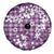 Hibiscus Pakala Sweetie Purple Spare Tire Cover Tropical Floral Stylized - Polynesian Pride