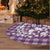 Hibiscus Pakala Sweetie Purple Tree Skirt Tropical Floral Stylized - Polynesian Pride