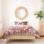 Hibiscus Pakala Fantasy Red Bedding Set Tropical Floral Stylized - Polynesian Pride