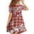 Hibiscus Pakala Fantasy Red Family Matching Mermaid Dress and Hawaiian Shirt Tropical Floral Stylized - Polynesian Pride