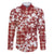 Hibiscus Pakala Fantasy Red Family Matching Mermaid Dress and Hawaiian Shirt Tropical Floral Stylized - Polynesian Pride