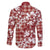 Hibiscus Pakala Fantasy Red Family Matching Mermaid Dress and Hawaiian Shirt Tropical Floral Stylized - Polynesian Pride