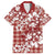 Hibiscus Pakala Fantasy Red Hawaiian Shirt Tropical Floral Stylized - Polynesian Pride