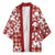 Hibiscus Pakala Fantasy Red Kimono Tropical Floral Stylized - Polynesian Pride