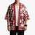 Hibiscus Pakala Fantasy Red Kimono Tropical Floral Stylized - Polynesian Pride