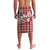 Hibiscus Pakala Fantasy Red Lavalava Tropical Floral Stylized - Polynesian Pride