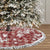 Hibiscus Pakala Fantasy Red Tree Skirt Tropical Floral Stylized - Polynesian Pride