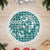 Hibiscus Pakala Aqua Teal Tree Skirt Tropical Floral Stylized - Polynesian Pride