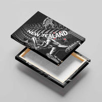 New Zealand Cricket Canvas Wall Art Maori Kiwi Black Fern LT01 - Polynesian Pride