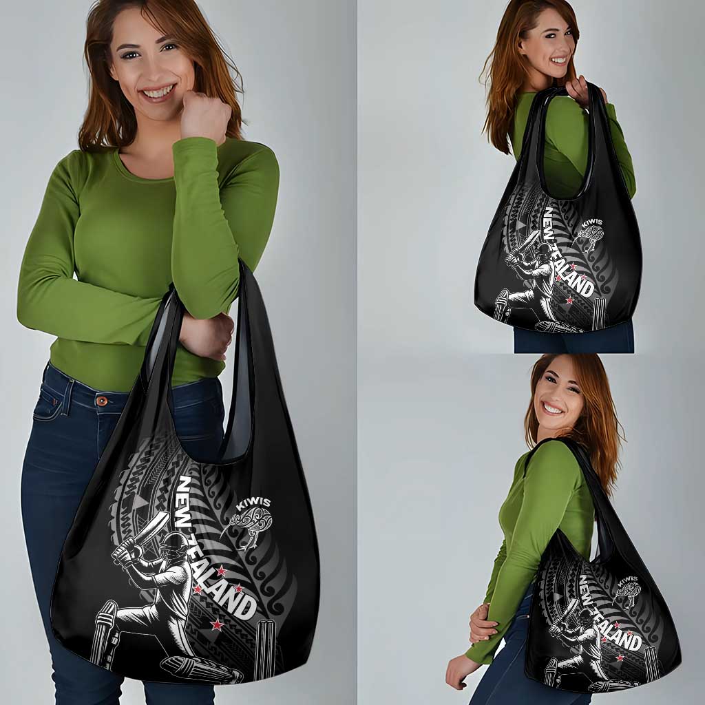 New Zealand Cricket Grocery Bag Maori Kiwi Black Fern LT01 - Polynesian Pride