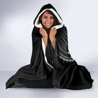 New Zealand Cricket Hooded Blanket Maori Kiwi Black Fern LT01 - Polynesian Pride