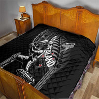 New Zealand Cricket Quilt Maori Kiwi Black Fern