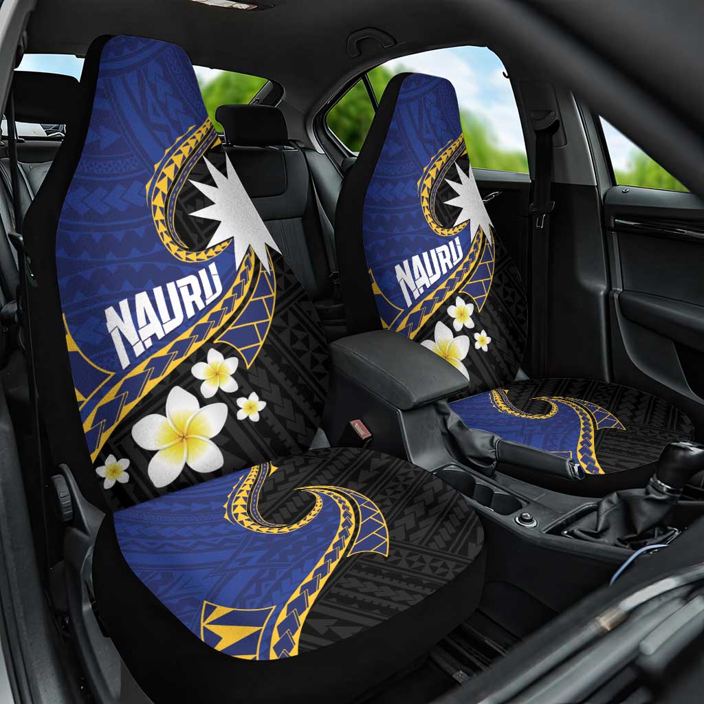 Nauru Car Seat Cover Naoero Proud Plumeria