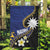 Nauru Garden Flag Naoero Proud Plumeria