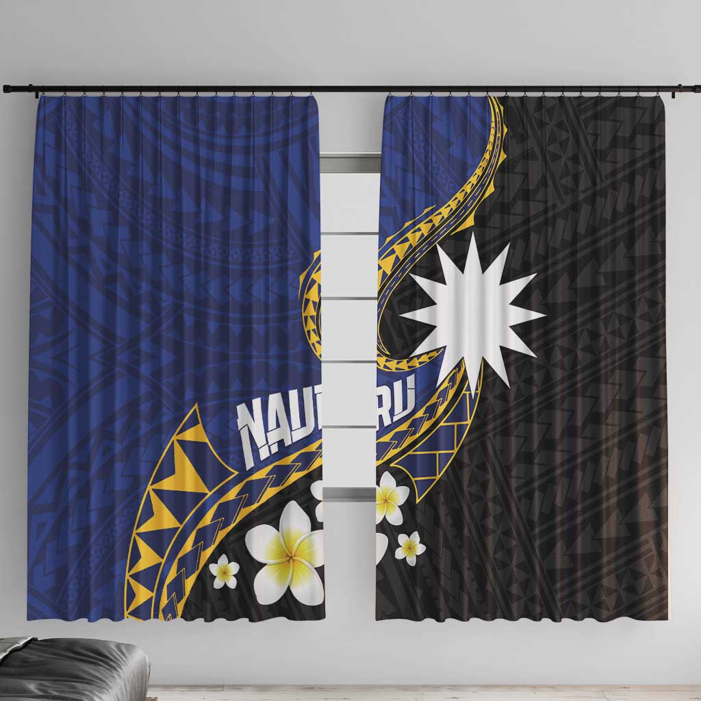 Nauru Window Curtain Naoero Proud Plumeria