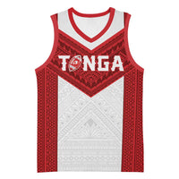 Tonga Rugby Custom Basketball Jersey Tonga Sea Eagles Go Champions LT01 Unisex Red - Polynesian Pride