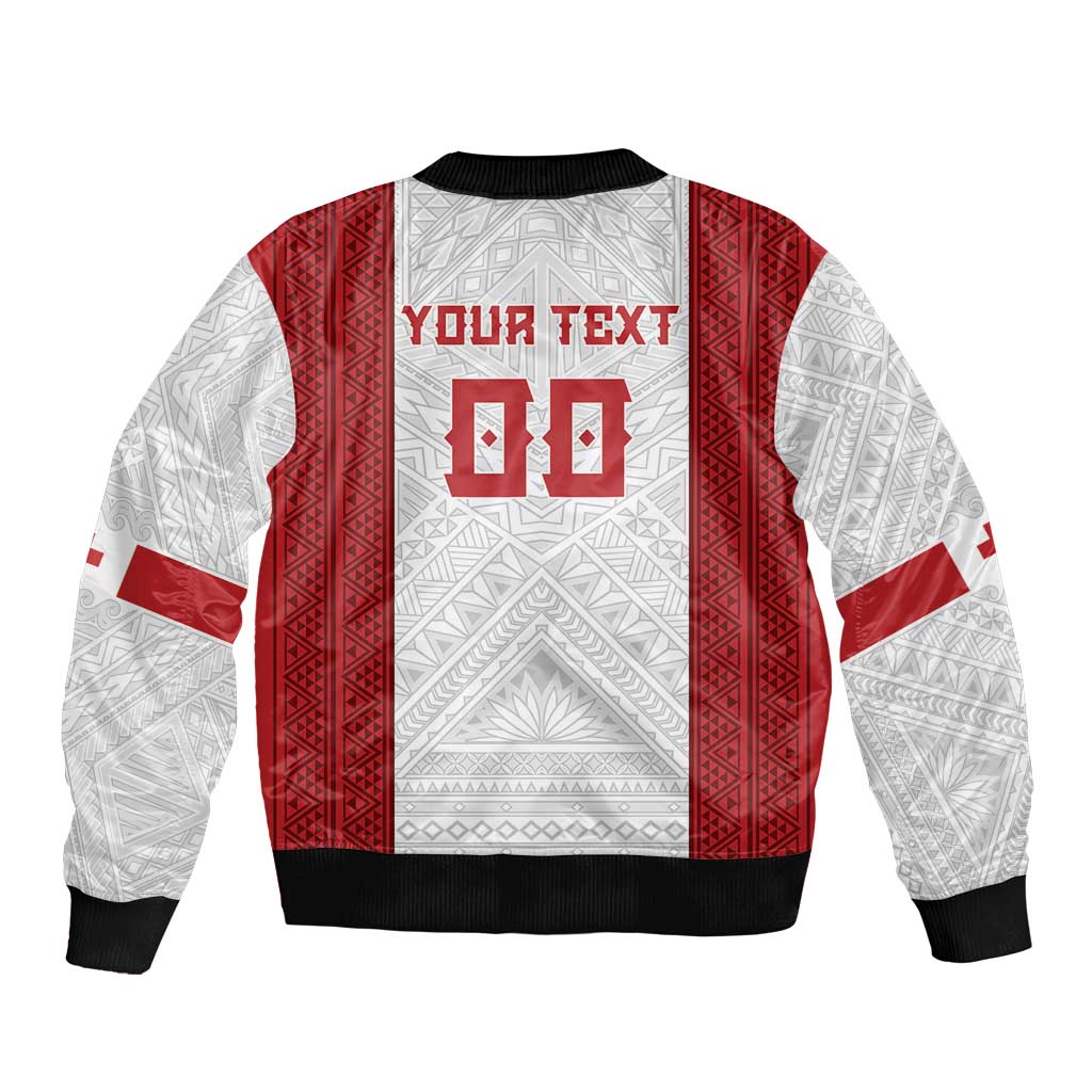 Tonga Rugby Custom Bomber Jacket Tonga Sea Eagles Go Champions