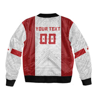 Tonga Rugby Custom Bomber Jacket Tonga Sea Eagles Go Champions