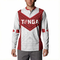 Tonga Rugby Custom Button Sweatshirt Tonga Sea Eagles Go Champions LT01 - Polynesian Pride