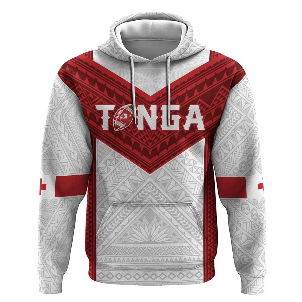 Tonga Rugby Custom Hoodie Tonga Sea Eagles Go Champions LT01 Pullover Hoodie Red - Polynesian Pride