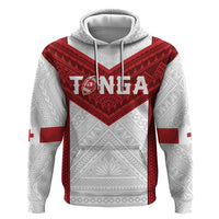 Tonga Rugby Custom Hoodie Tonga Sea Eagles Go Champions LT01 Pullover Hoodie Red - Polynesian Pride