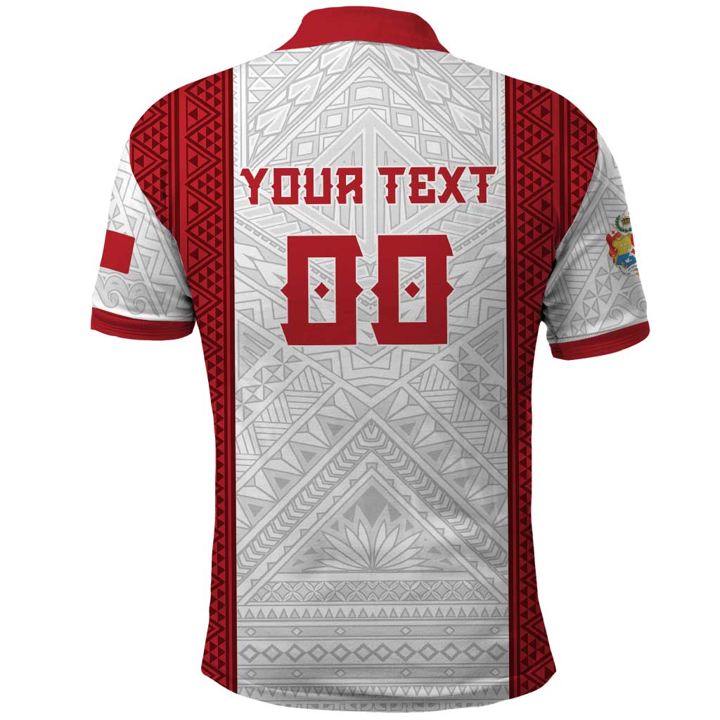Tonga Rugby Custom Polo Shirt Tonga Sea Eagles Go Champions LT01 - Polynesian Pride