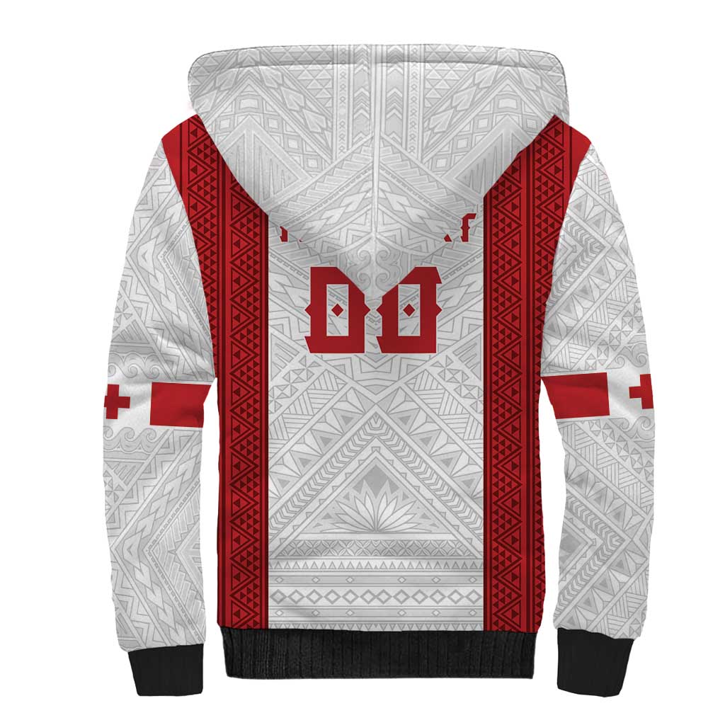 Tonga Rugby Custom Sherpa Hoodie Tonga Sea Eagles Go Champions LT01 - Polynesian Pride