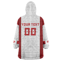 Tonga Rugby Custom Wearable Blanket Hoodie Tonga Sea Eagles Go Champions LT01 - Polynesian Pride