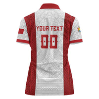 Tonga Rugby Custom Women Polo Shirt Tonga Sea Eagles Go Champions LT01 - Polynesian Pride