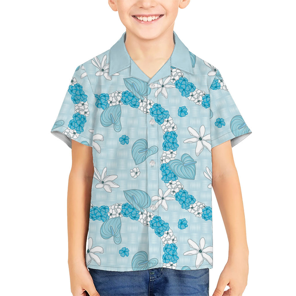 Hawaii Anthurium Tiare Pikake Lei Family Matching Mermaid Dress and Hawaiian Shirt UliUli Lauhala Art Pattern