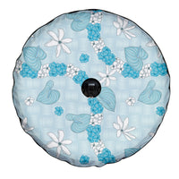 Hawaii Anthurium Tiare Pikake Lei Spare Tire Cover UliUli Lauhala Art Pattern LT01 - Polynesian Pride