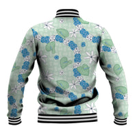 Hawaii Anthurium Tiare Pikake Lei Baseball Jacket Omaomao Lauhala Art Pattern LT01 - Polynesian Pride