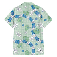 Hawaii Anthurium Tiare Pikake Lei Hawaiian Shirt Omaomao Lauhala Art Pattern
