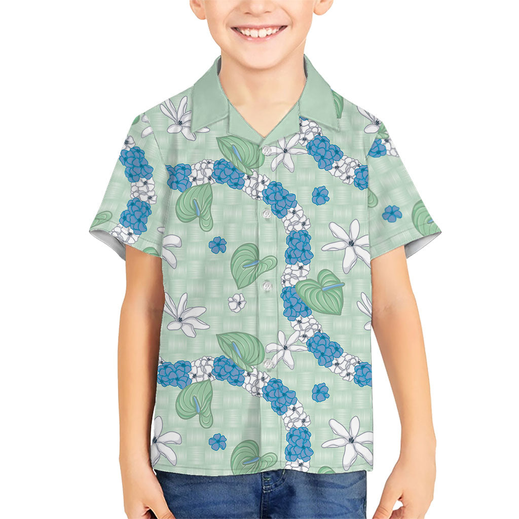 Hawaii Anthurium Tiare Pikake Lei Hawaiian Shirt Omaomao Lauhala Art Pattern