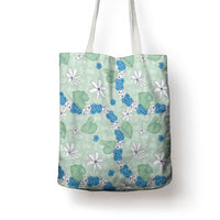 Hawaii Anthurium Tiare Pikake Lei Tote Bag Omaomao Lauhala Art Pattern LT01 - Polynesian Pride