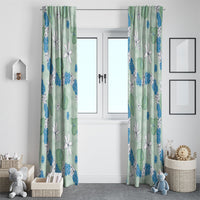 Hawaii Anthurium Tiare Pikake Lei Window Curtain Omaomao Lauhala Art Pattern LT01 - Polynesian Pride