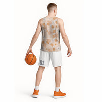 Hawaii Anthurium Tiare Pikake Lei Basketball Jersey Alani Lauhala Art Pattern LT01 - Polynesian Pride