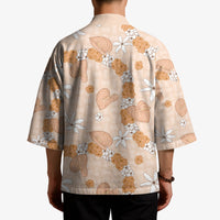 Hawaii Anthurium Tiare Pikake Lei Kimono Alani Lauhala Art Pattern