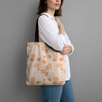 Hawaii Anthurium Tiare Pikake Lei Tote Bag Alani Lauhala Art Pattern LT01 - Polynesian Pride