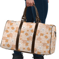 Hawaii Anthurium Tiare Pikake Lei Travel Bag Alani Lauhala Art Pattern LT01 - Polynesian Pride