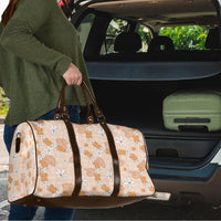 Hawaii Anthurium Tiare Pikake Lei Travel Bag Alani Lauhala Art Pattern LT01 - Polynesian Pride