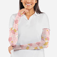 Hawaii Anthurium Tiare Pikake Lei Arm Sleeves Akala Lauhala Art Pattern LT01 - Polynesian Pride