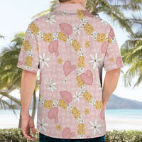 Hawaii Anthurium Tiare Pikake Lei Hawaiian Shirt Akala Lauhala Art Pattern LT01 - Polynesian Pride