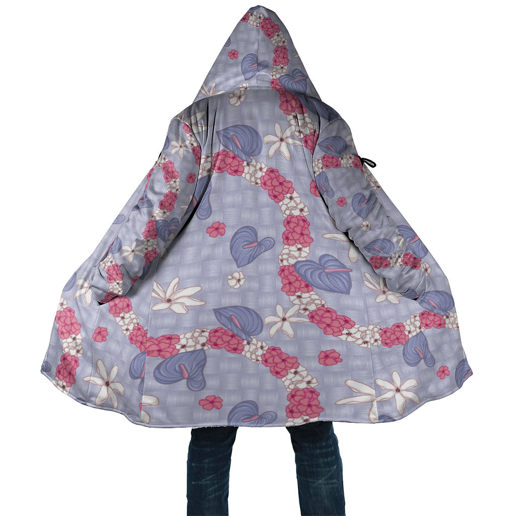 Hawaii Anthurium Tiare Pikake Lei Cloak Poni Lauhala Art Pattern