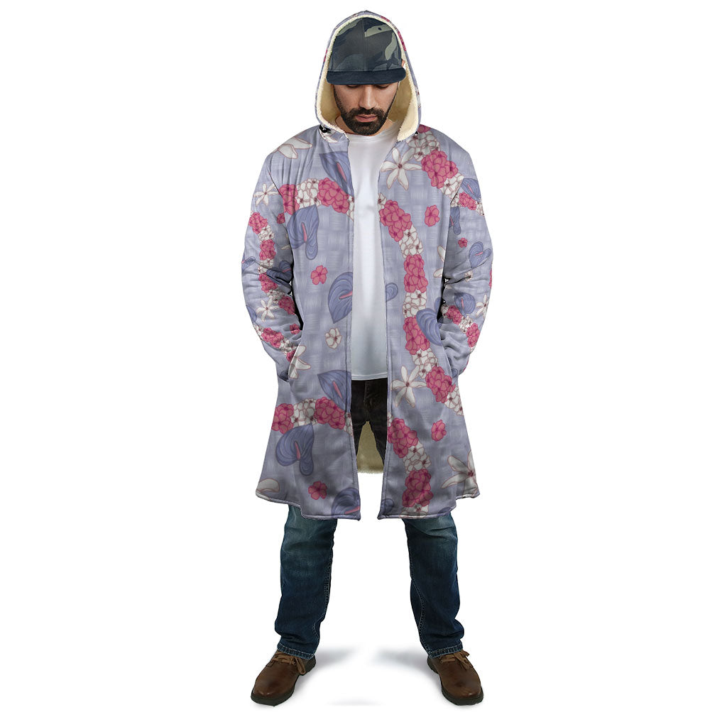 Hawaii Anthurium Tiare Pikake Lei Cloak Poni Lauhala Art Pattern