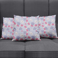 Hawaii Anthurium Tiare Pikake Lei Pillow Cover Poni Lauhala Art Pattern LT01 - Polynesian Pride